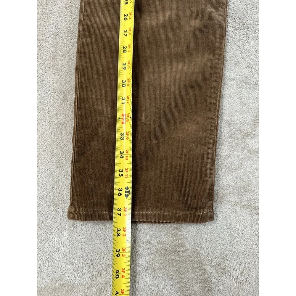 Buck Mason Ford Standard Pants Mens Size 31x34 Brown Corduroy Stretch Casual